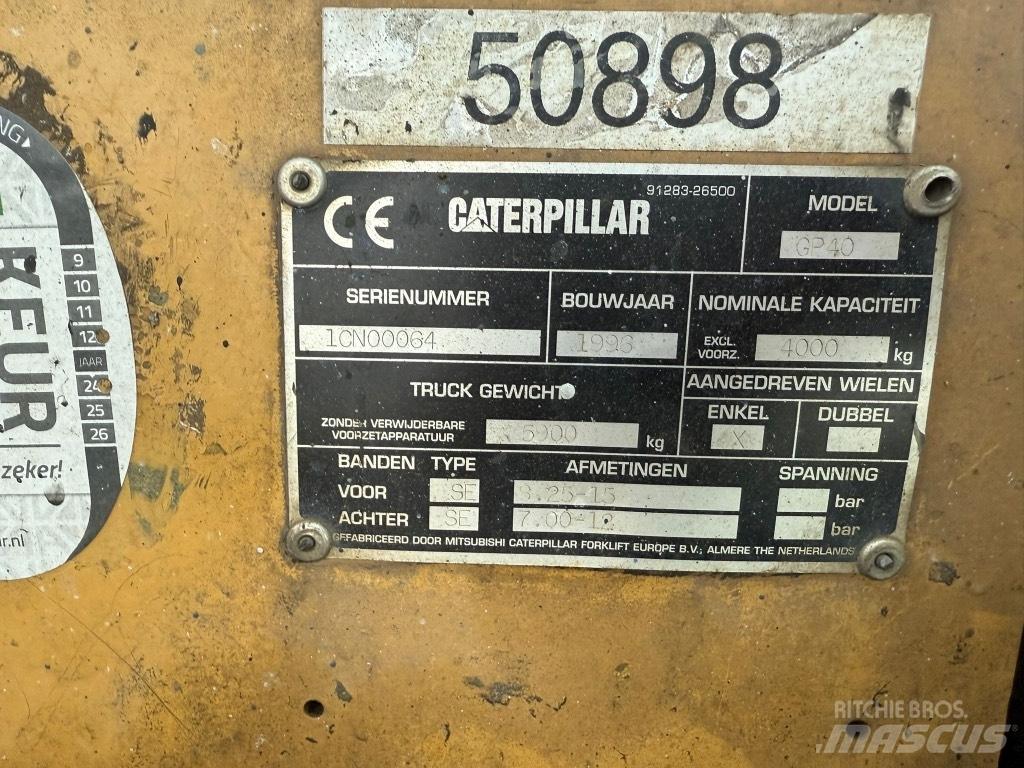 CAT GP 40 LPG (dujiniai) krautuvai