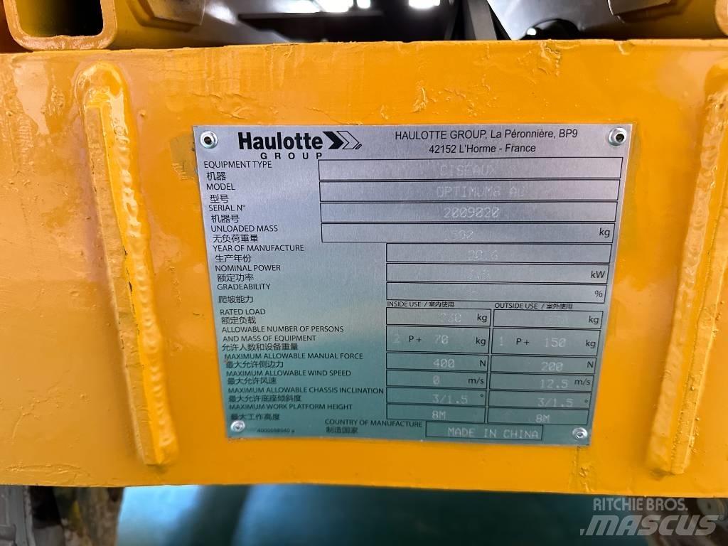 Haulotte OPTIMUM 8 Žirkliniai keltuvai