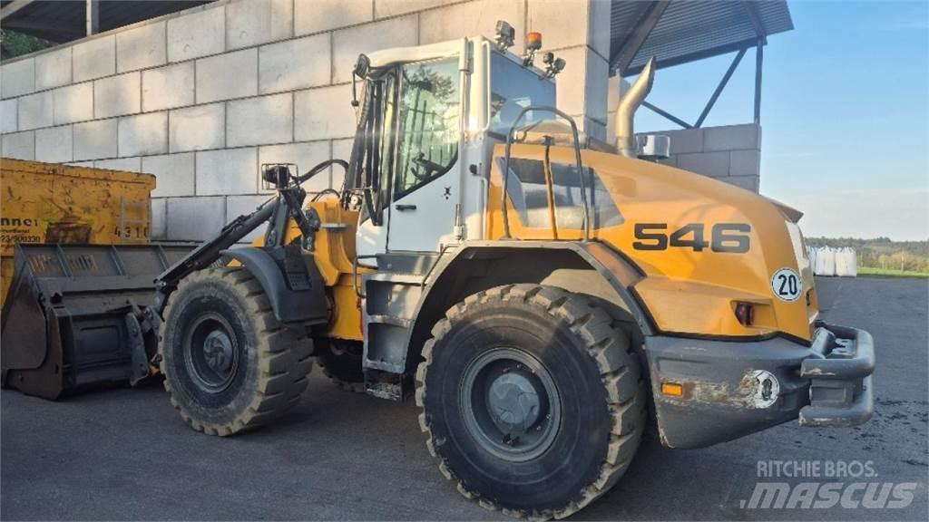 Liebherr L 546 Naudoti ratiniai krautuvai