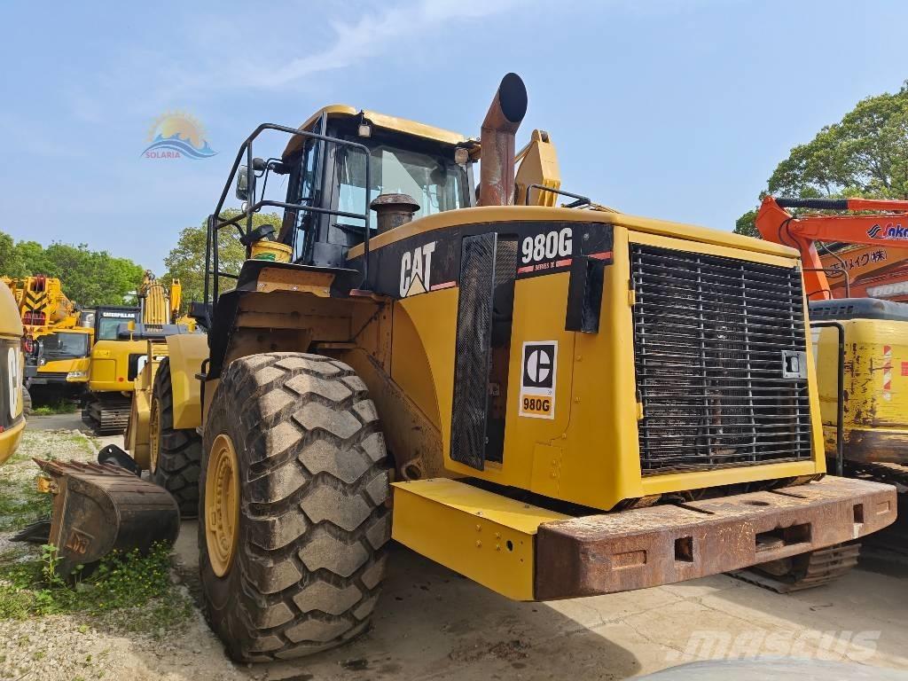 CAT 980 G Naudoti ratiniai krautuvai