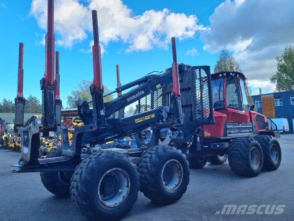 Komatsu 875 Naudoti miškovežiai (Forvarderiai)