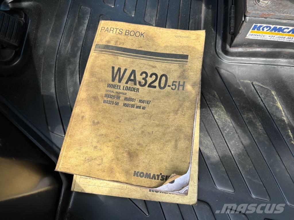 Komatsu WA 320-5 Naudoti ratiniai krautuvai