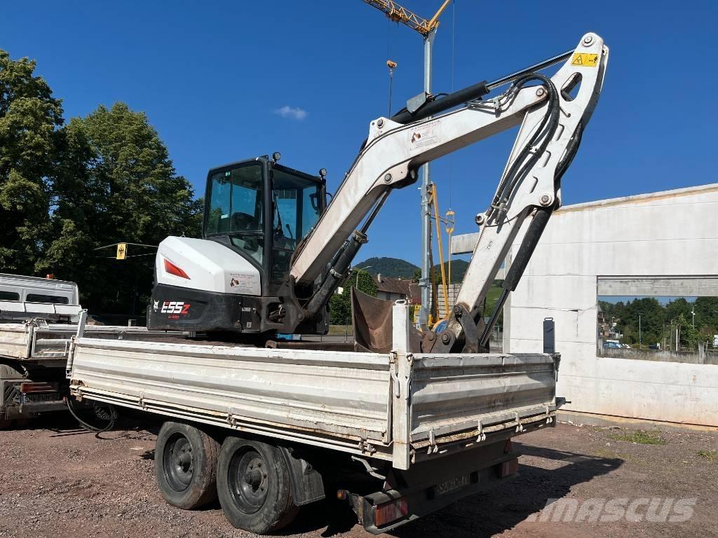 Bobcat E 55z Mini ekskavatoriai < 7 t