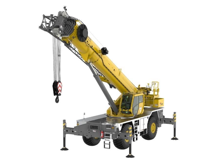 Grove GRT8120 Neapdoroto reljefo kranai