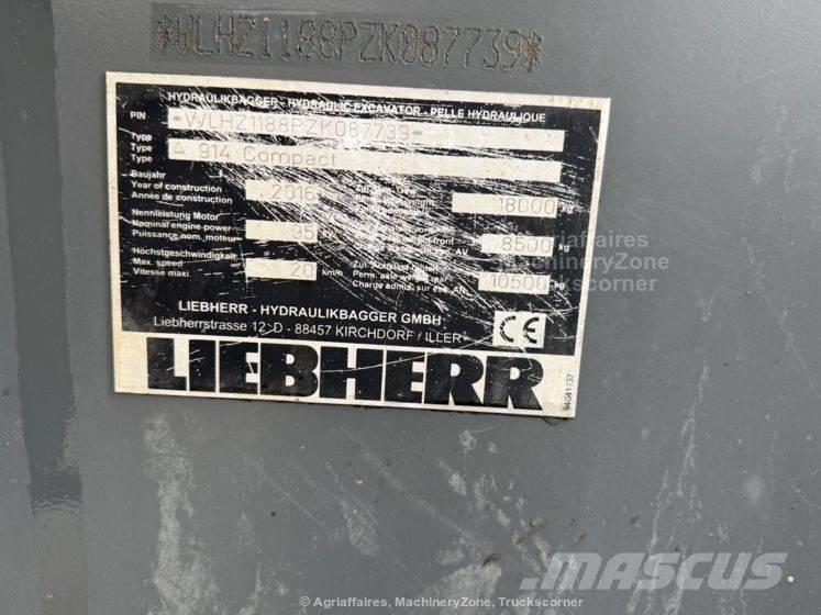Liebherr A 914 Ratiniai ekskavatoriai