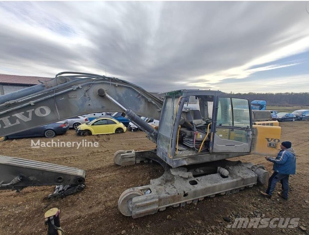 Volvo EC 360 C L Vikšrai, grandinės ir važiuoklės