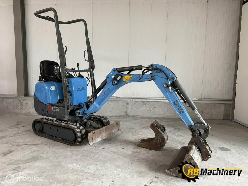 Wacker Neuson 803 Mini ekskavatoriai < 7 t
