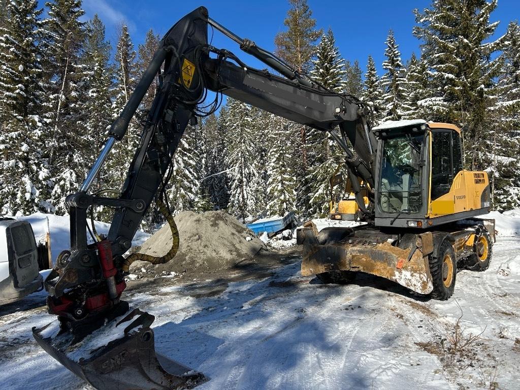 Volvo EW 160 C Ratiniai ekskavatoriai