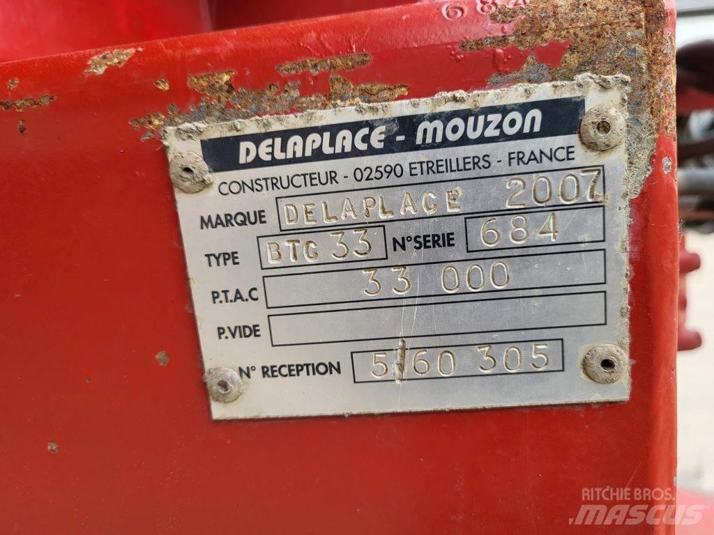 Delaplace 33 ton Savivartės priekabos