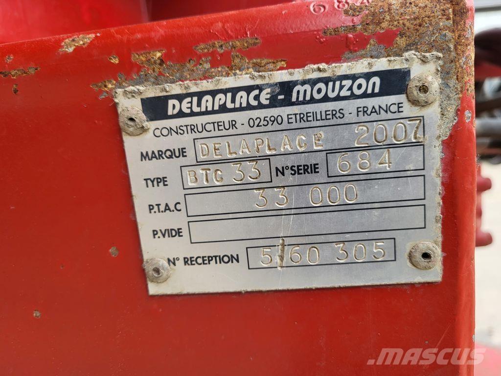 Delaplace 33 ton Savivartės priekabos