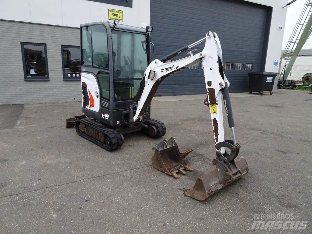 Bobcat E19 Mini ekskavatoriai < 7 t
