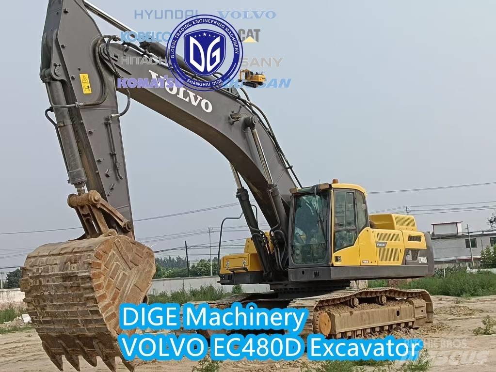 Volvo EC 480 D Vikšriniai ekskavatoriai