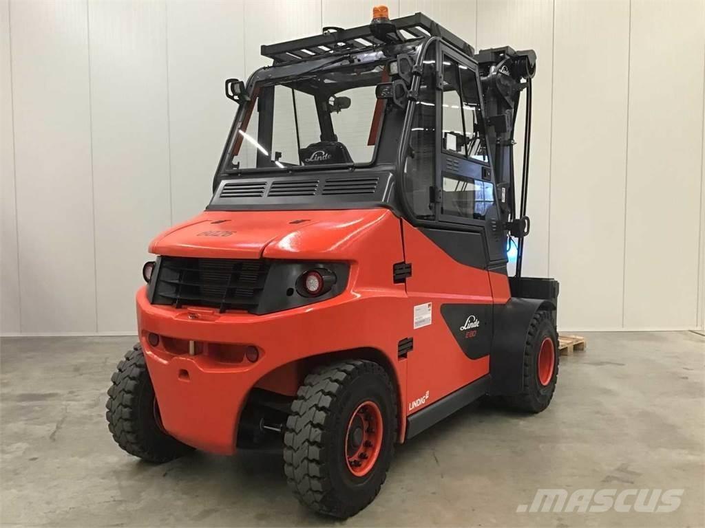 Linde E80 Elektriniai šakiniai krautuvai