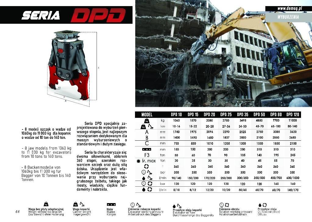  DEMOQ DPD25 Trupintuvai