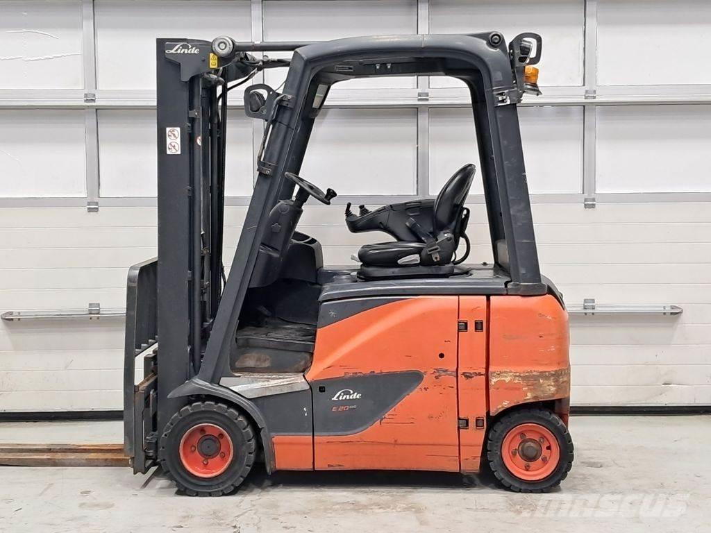 Linde E20PH-02 Elektriniai šakiniai krautuvai