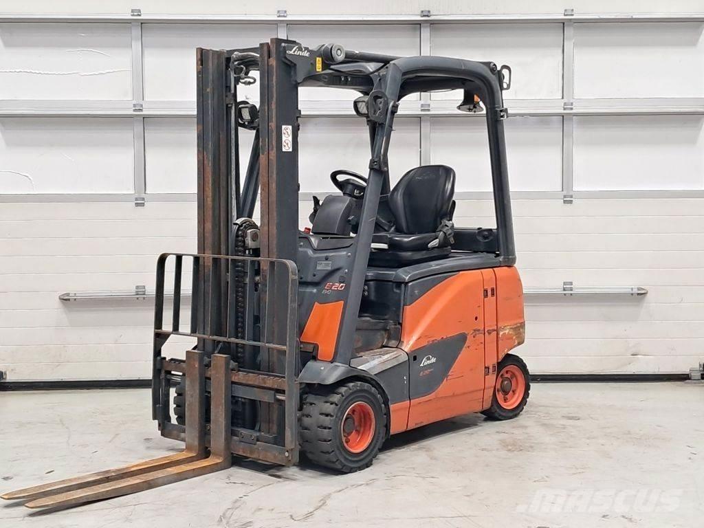 Linde E20PH-02 Elektriniai šakiniai krautuvai