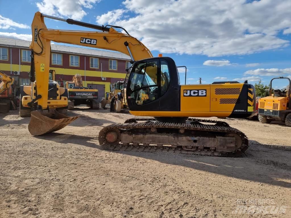 JCB JS 200 LC Vikšriniai ekskavatoriai