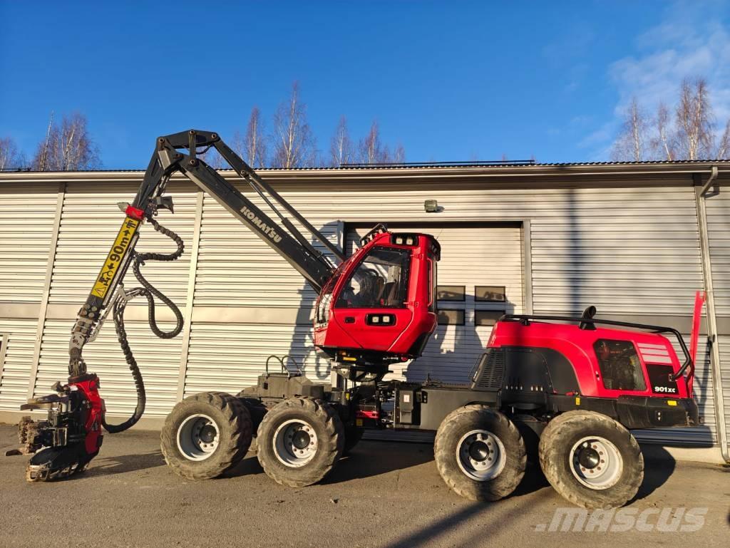 Komatsu 901 XC Miško technika (Harvesteriai)