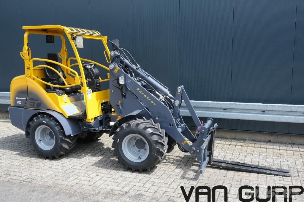 Eurotrac W12-S Naudoti ratiniai krautuvai