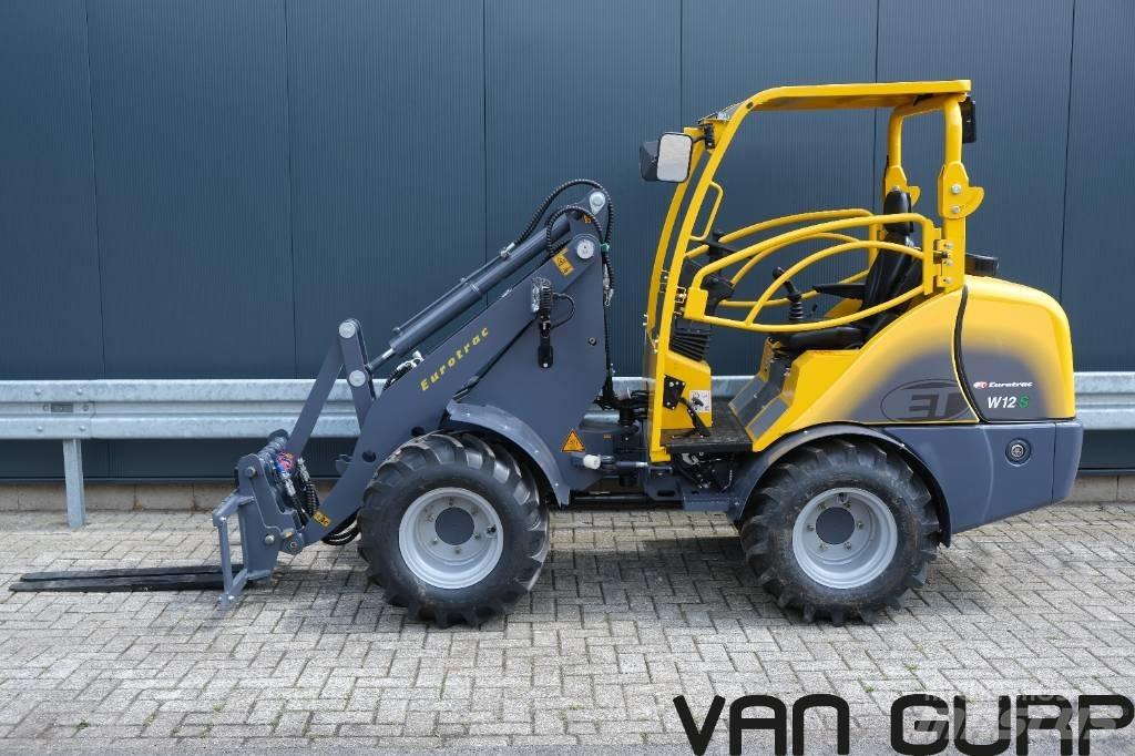 Eurotrac W12-S Naudoti ratiniai krautuvai