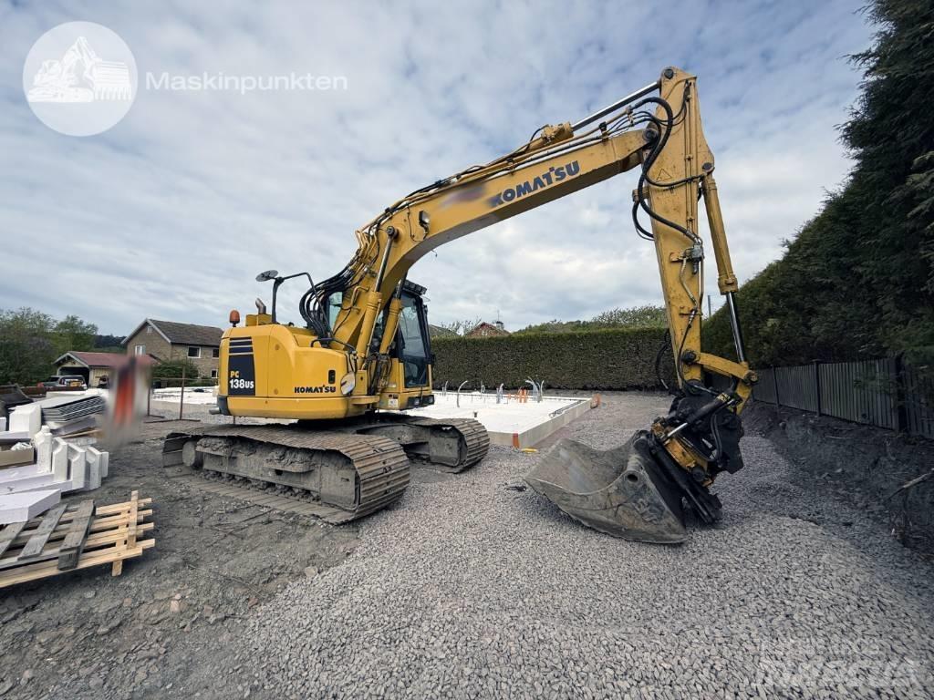 Komatsu PC 138 US Vikšriniai ekskavatoriai