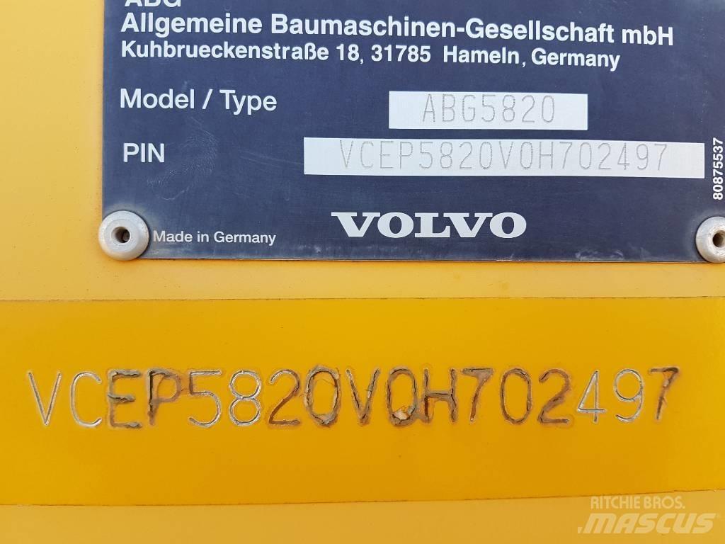 Volvo ABG852 Asfalto klotuvai