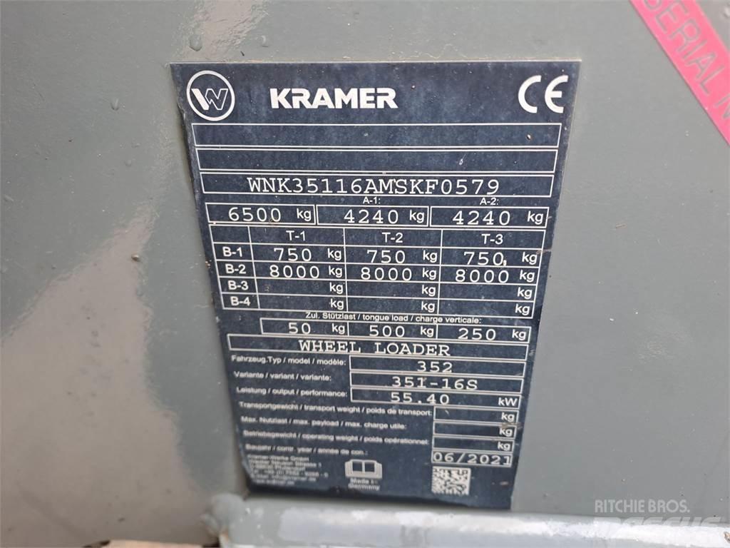 Kramer 352 Naudoti ratiniai krautuvai