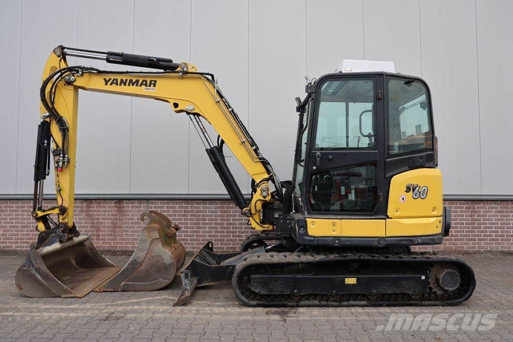 Yanmar SV60 Vikšriniai ekskavatoriai
