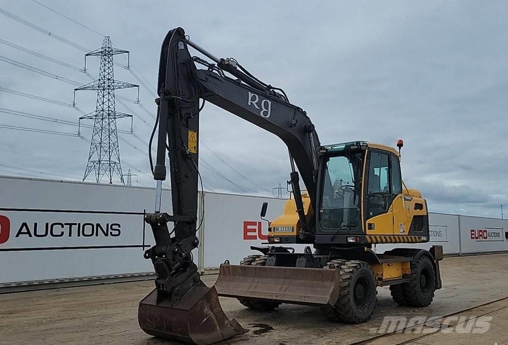 Volvo EW 140 D Ratiniai ekskavatoriai