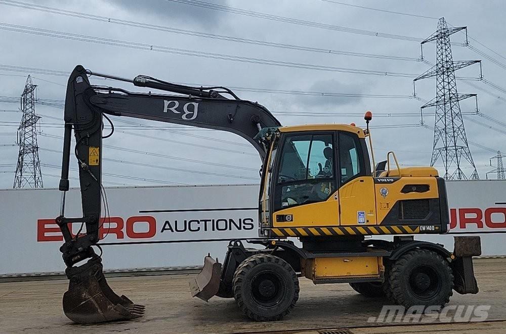Volvo EW 140 D Ratiniai ekskavatoriai
