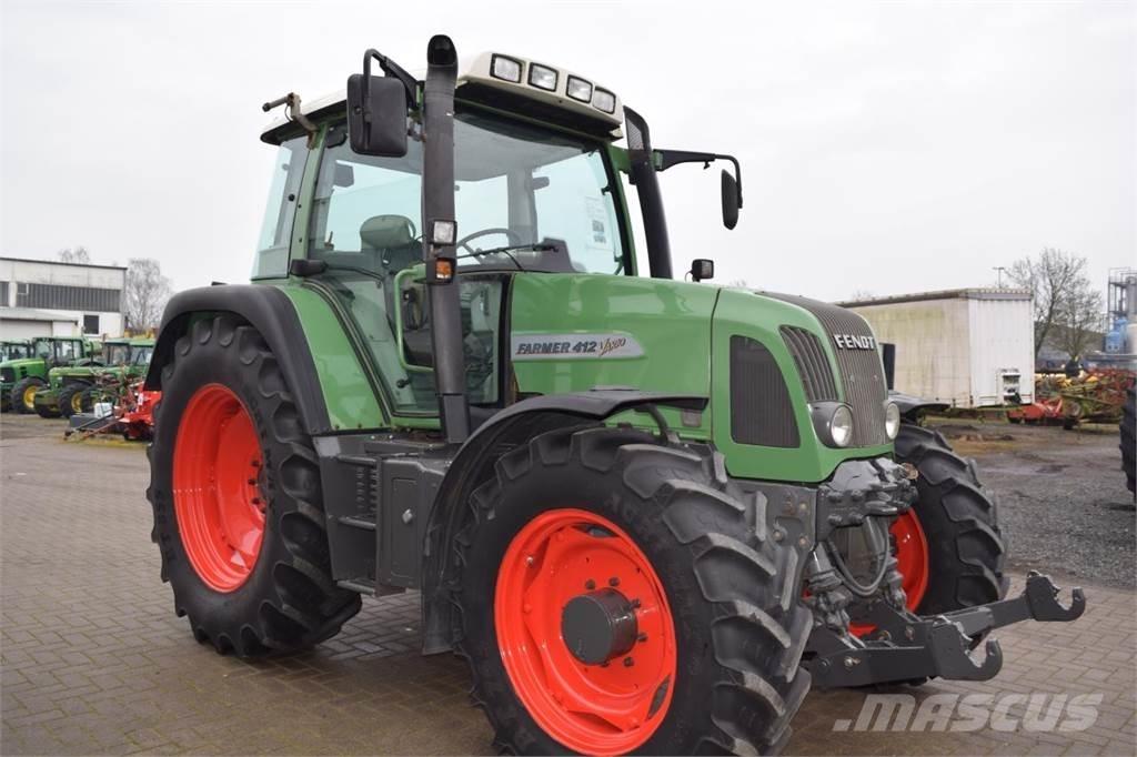 Fendt 412 Vario Traktoriai