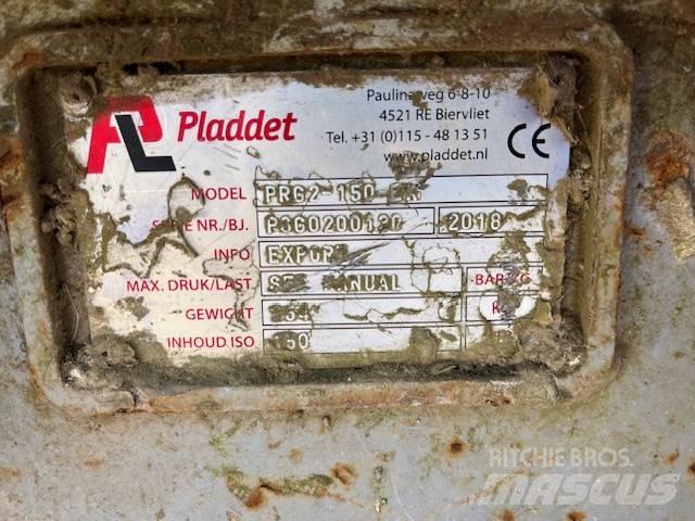 Pladdet PRG2-150 Kiti naudoti statybos komponentai