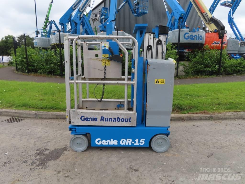 Genie GR 15 Vertikalūs stiebiniai keltuvai