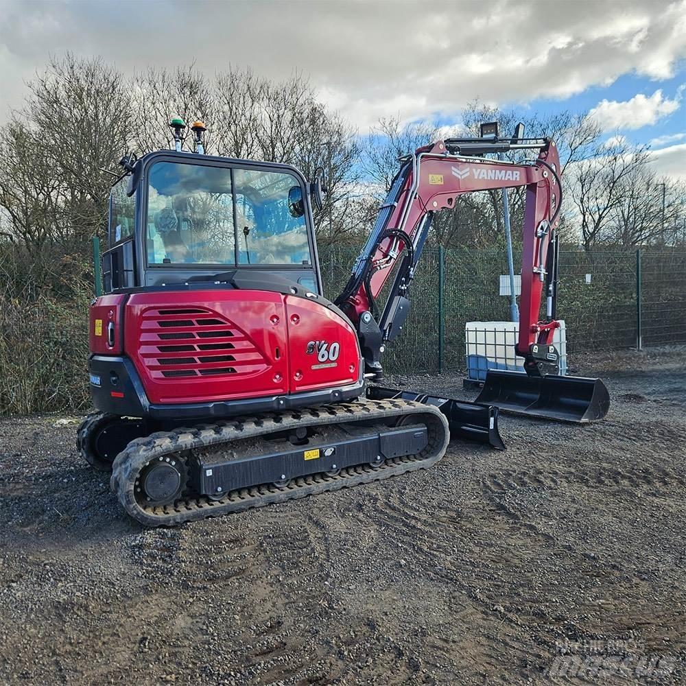 Yanmar SV 60 Vikšriniai ekskavatoriai