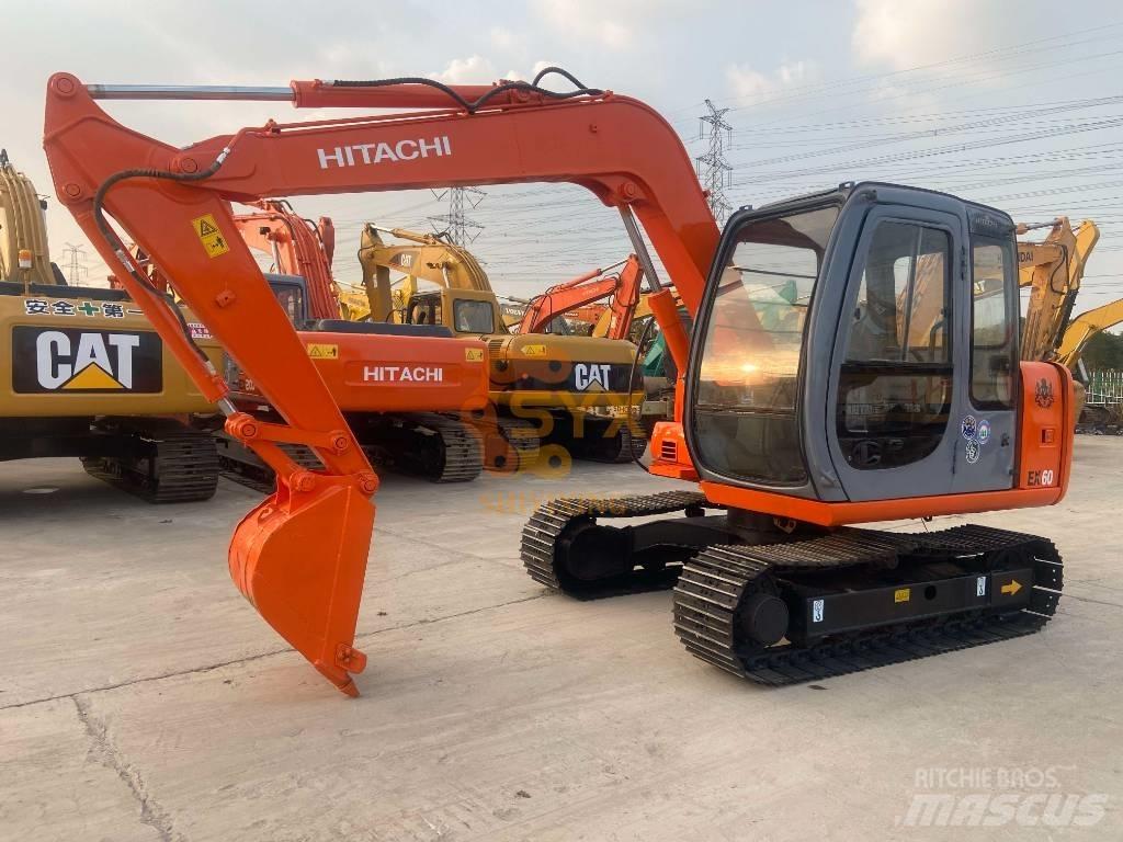 Hitachi EX 60 Mini ekskavatoriai < 7 t