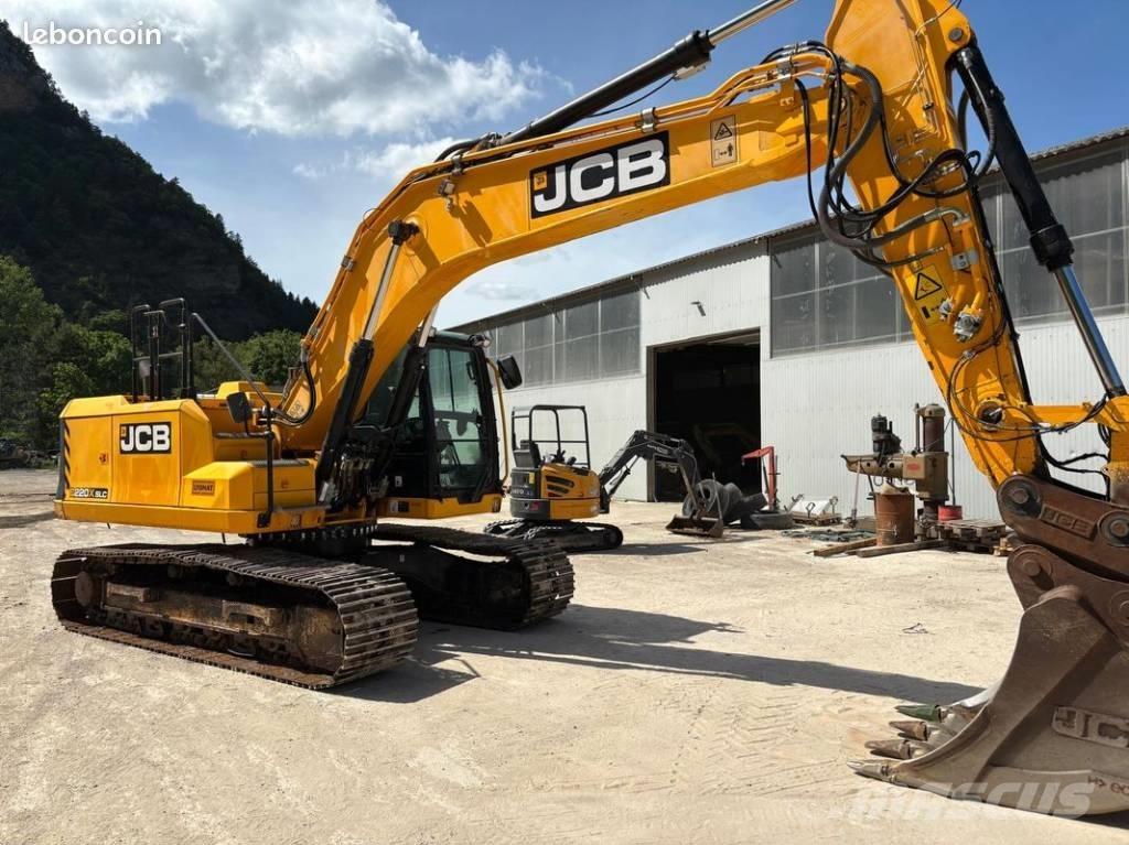 JCB 220 XL 4F Vikšriniai ekskavatoriai