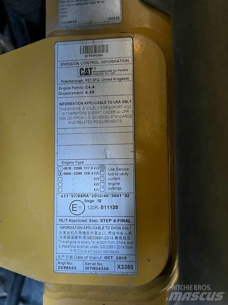 CAT CS 66 B Vieno būgno volai