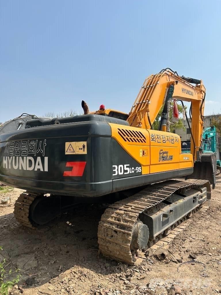 Hyundai 305LC-9S Vikšriniai ekskavatoriai