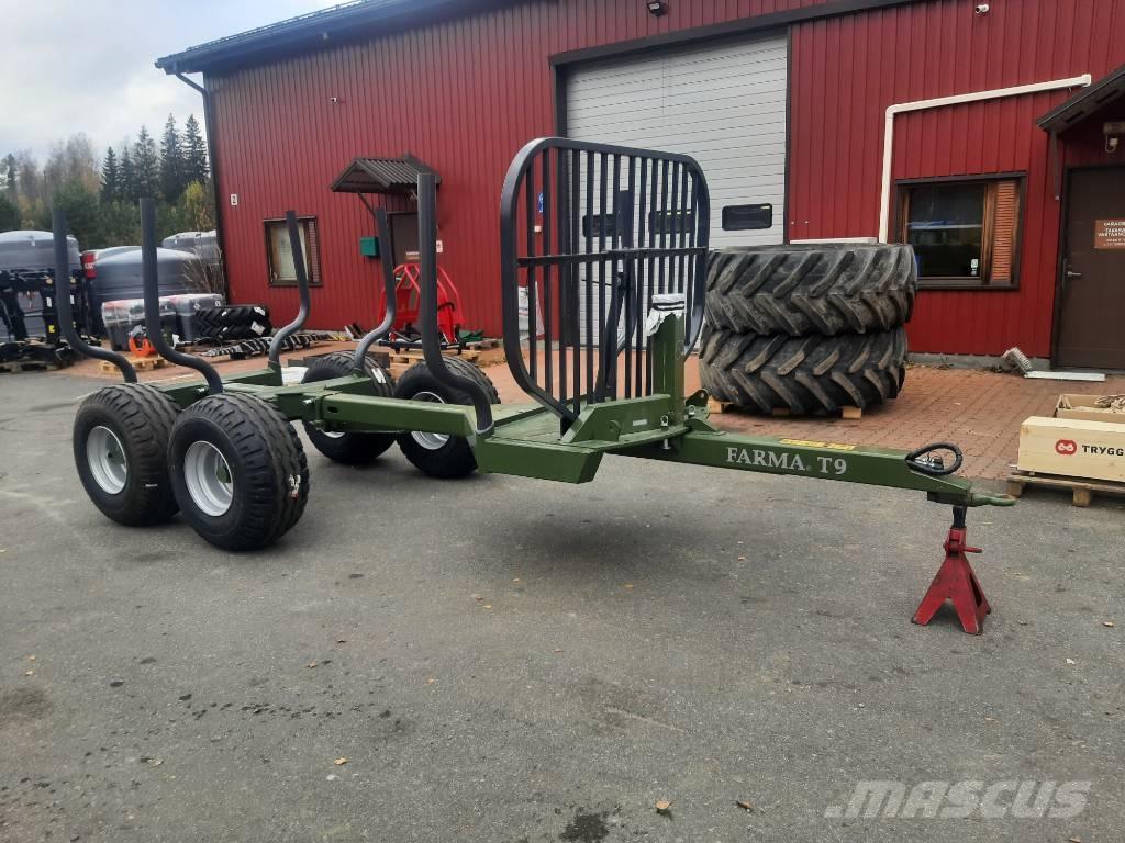 Farma T9 metsävaunu Miškovežių priekabos