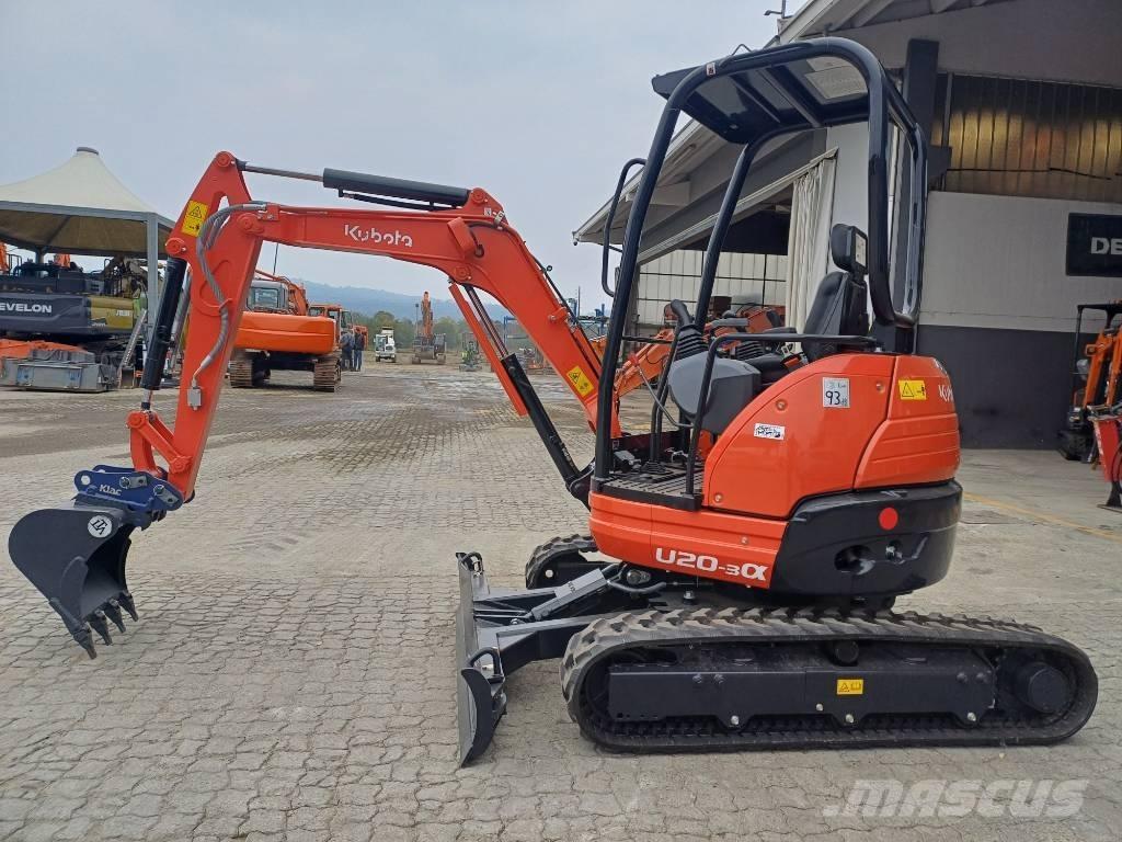 Kubota U 20-3 Mini ekskavatoriai < 7 t
