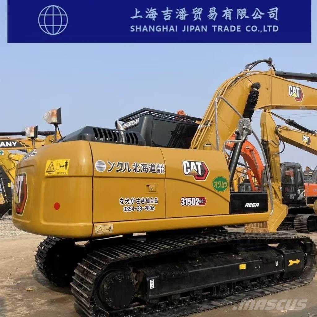 CAT 315 D Vikšriniai ekskavatoriai