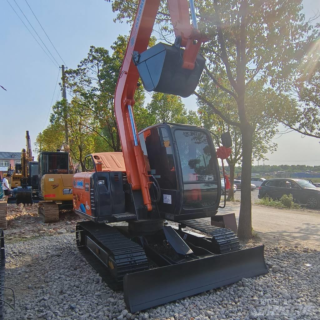 Hitachi ZX 70 Mini ekskavatoriai < 7 t