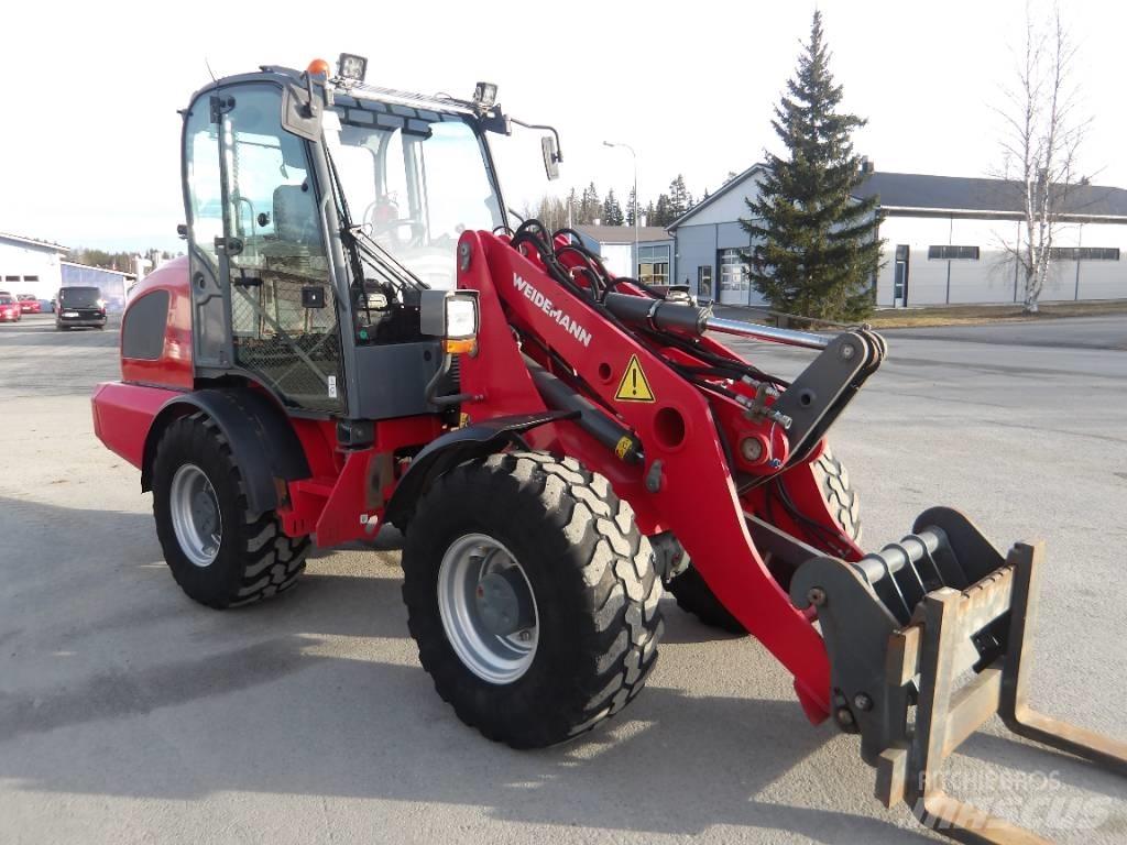 Weidemann 4080 Naudoti ratiniai krautuvai