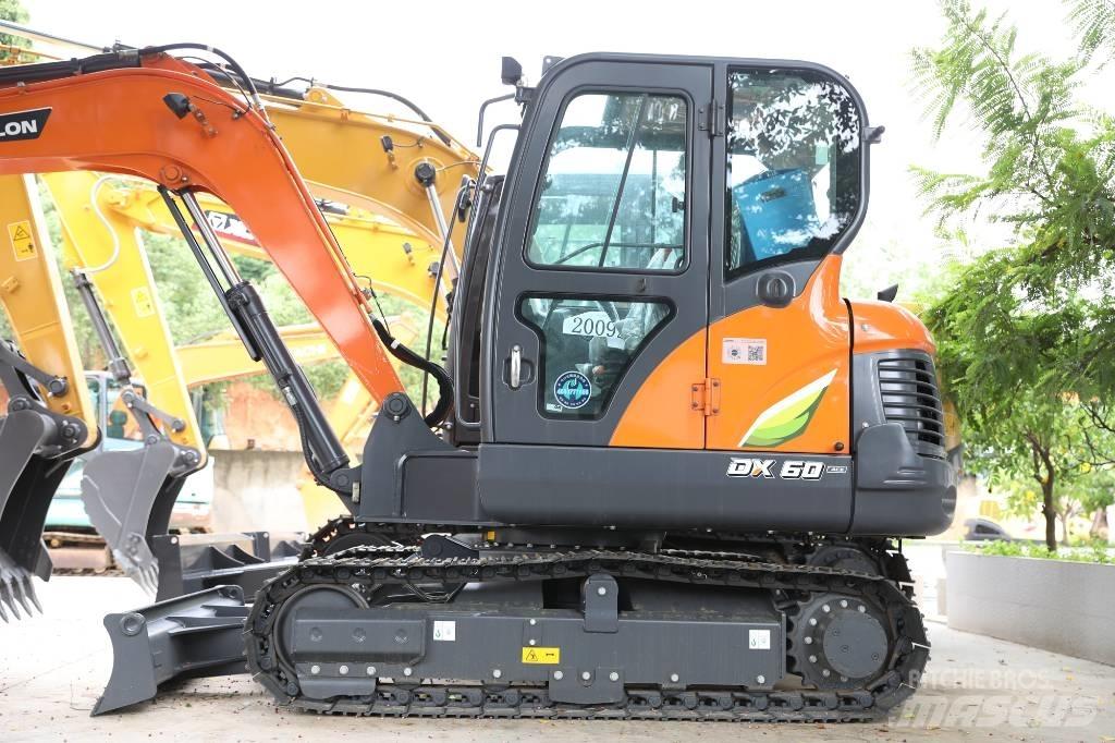 Develon DX 60 E-10 N Ratiniai ekskavatoriai