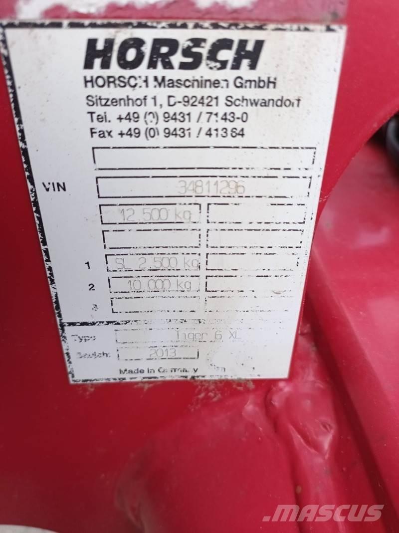 Horsch Tiger 6 XL Kultivatoriai
