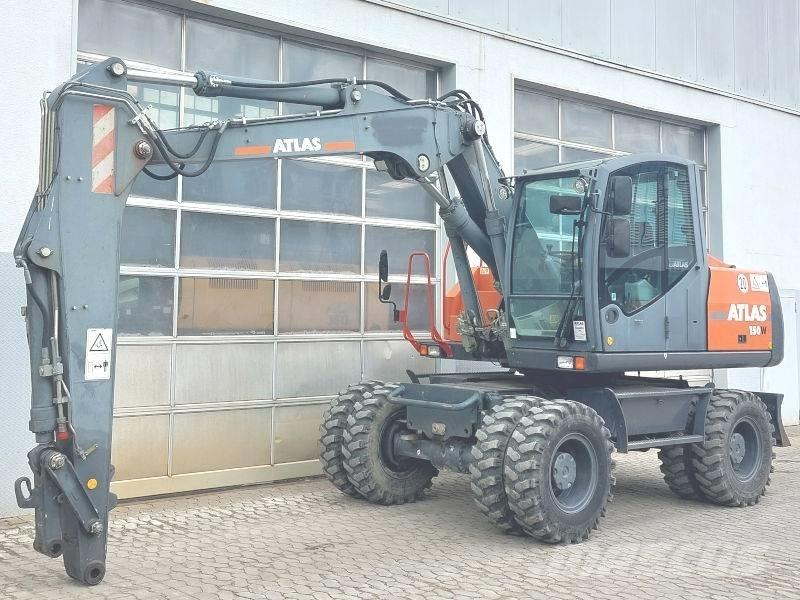 Atlas 150 W Ratiniai ekskavatoriai