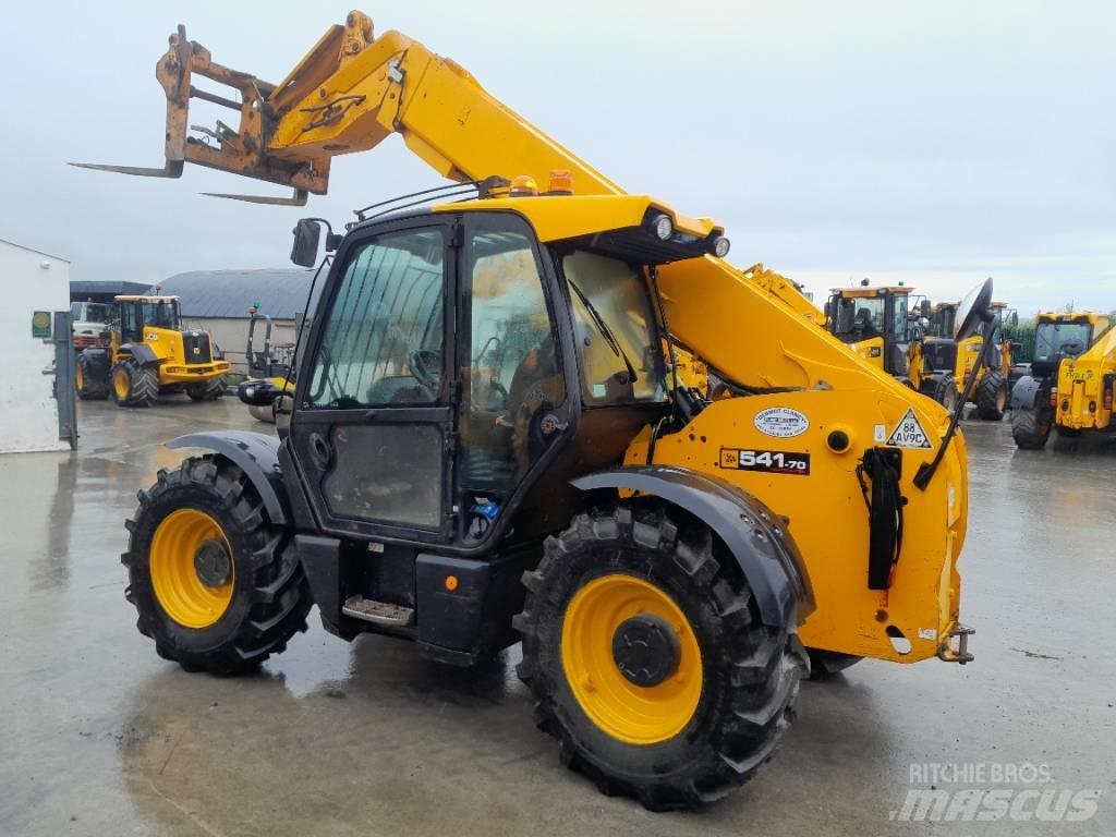 JCB 541-70 Teleskopiniai krautuvai žemės ūkiui