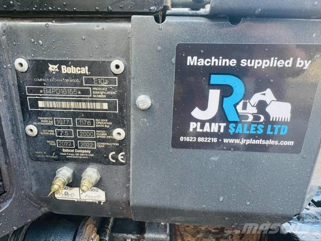 Bobcat E 10z Mini ekskavatoriai < 7 t