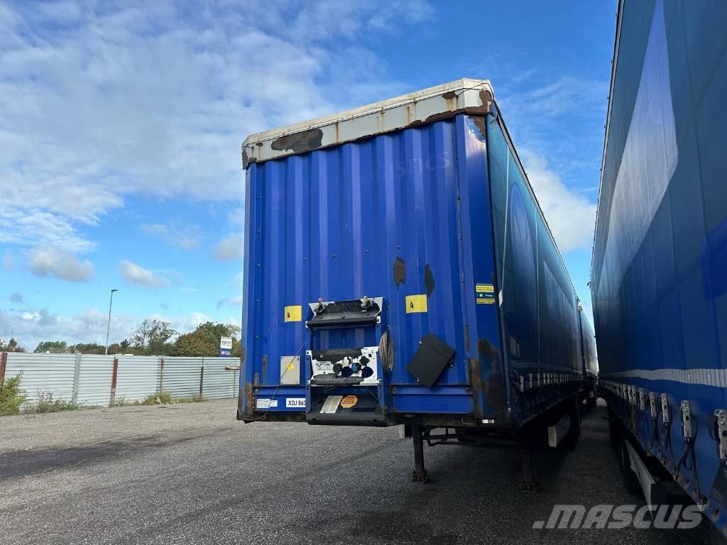 Krone SD serie 8354 Priekabos su tentu