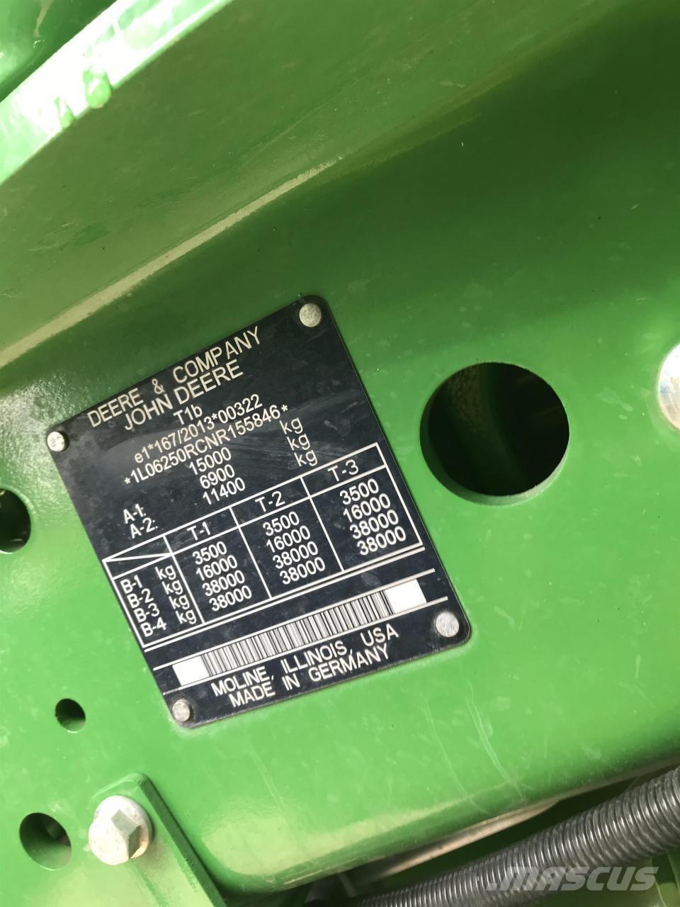 John Deere 6R 250 Traktoriai